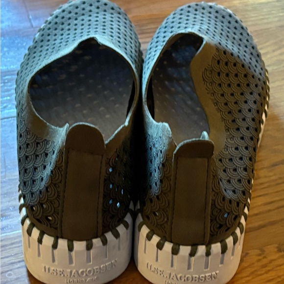 Ilse Jacobsen Hornbak Tulip 3373 Platform, Olive, Size 38, EUC - Picture 3 of 7